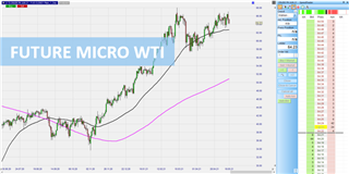 Bientôt un micro future sur le pétrole brut.