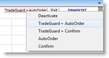 Tradeguard et AutoOrder